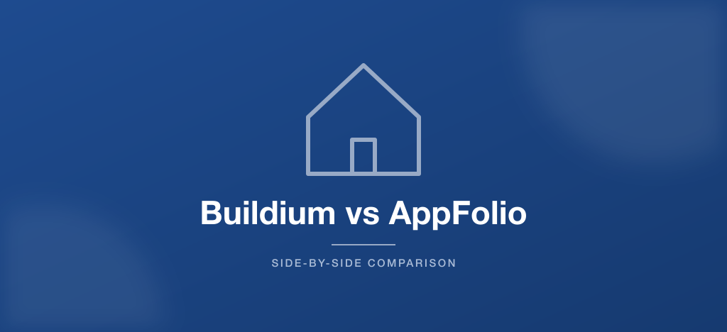 Buildium vs AppFolio property management software comparison